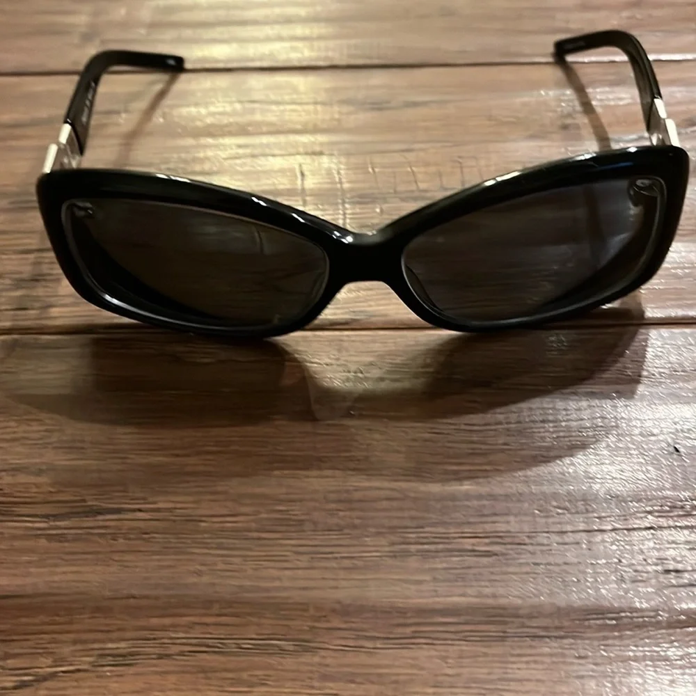 Chelsea Morgan CMS0003 BK 62025-125 Sunglasses Black Square Full Rim Frames